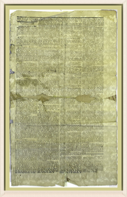 1863 Daily Citizen - Border